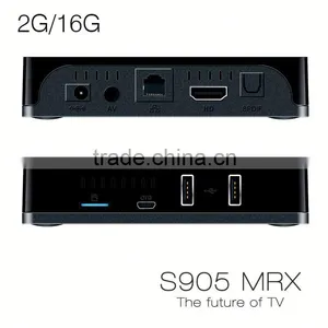 2016 Best Selling Amlogic S905 Quad Core tv Box MRX 2GB DDRIII RAM 16GB EMMC Flash thumbnail-4