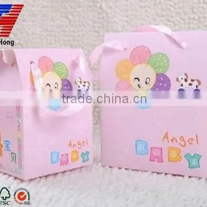 Popular Baby Gift Candy Box With Ribbon and Various Sizes thumbnail-1
