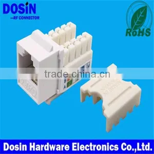 High Quality RJ45 Keystone Modular Connector for Pcb Mount With LED and EMI thumbnail-1