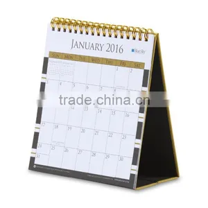 Customized New Fasion Desk Calender With Stand With Full Color thumbnail-2