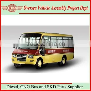 New 18-22 Seats Yuchai Diesel or Gasoline or CNG Hybrid Engine School Mini Buses thumbnail-1