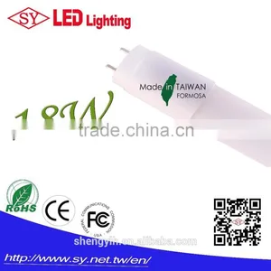 T8 4ft LED Light Tube 18W 5700K 3000K OEM/ODM Led Tube 18w 1200mm thumbnail-1