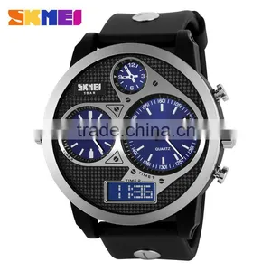 SKMEI Luxury Analogue Digital Watch thumbnail-2