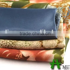 Shaoxing Textile Polyester 50D Dubai Floral Satin Fabric thumbnail-5