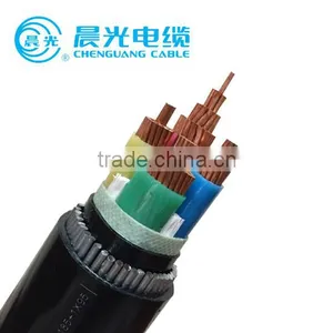 Low Voltage 0.6-1kV Copper or Alumium Conductor XLPE Insulated PVC Sheathed Fine Steel Wire Armoured Power Cable Electrical Wire thumbnail-1