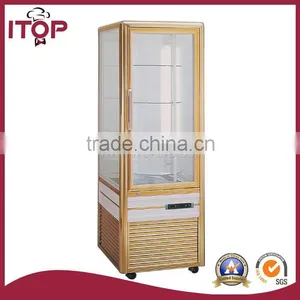 Elegant Style (Rotating) Quadrilateral Glass Showcase thumbnail-1
