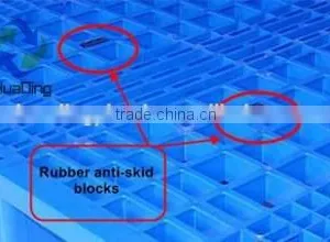 Heavy Duty Plastic Pallets,4-6ton.Capacity, HDPE or PP 1200x1200mm thumbnail-6