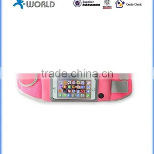 Zipper Pockets Water Resistant Waist Bag Water Bottle Waist Pack for Running thumbnail-3