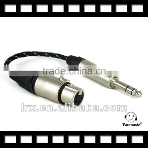 PAILICCS CABLE Balance Headphone Adapter Cable (4-pin XLR Female to 6.35 Male) thumbnail-1