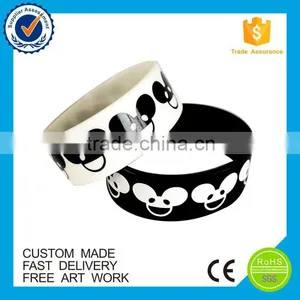 Personalized Bulk Cheap Silicone Custom Skull Wristband thumbnail-6