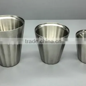 Easy Holding Hot Selling 130ml Vacuum Beer Cup Double Layer Stainless Steel Mug Japan Standard Insulated Thermos Ecofriendly FDA thumbnail-1