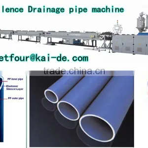 PP Super Silence Drainage Pipe Machine Set thumbnail-1