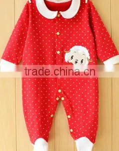 2016 Cute Animal Baby Romper With Foot Cover Long Sleeve Baby Clothes thumbnail-3