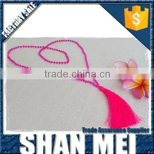 Custom Colorful Tassel Prayer 8mm Beads Bracelets thumbnail-1