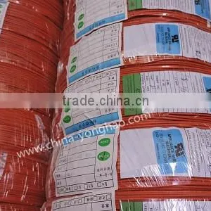 Electric Cable Types of Electrical Wires and Cables UL 1015 HOOK UP WIRE UL Approved High Temperature Pvc Insulated Earth Wire thumbnail-3
