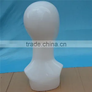 Egg Face Fiberglass Wig Wholesale Mannequin Head thumbnail-3