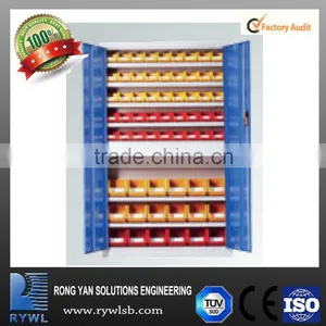 Plastic Storage Cabinet for Small Parts Plstic Type Bins Cabinets thumbnail-2