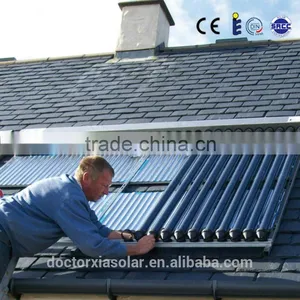2015 New Vacuum Tube Heat Pipe Solar Collector for Split Solar System Made in China thumbnail-1