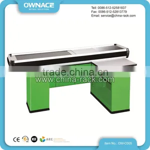 Hot Sale Supermarket Cashier Table for Sale thumbnail-1