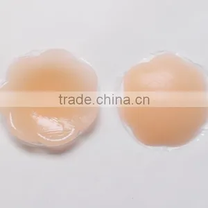 Junyan Hot Sale Adhesive Sexy Nude Silicone Nipple Cover Nipple Pasties thumbnail-4