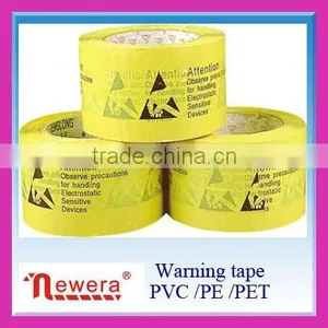 Strong Adhesive Color Printed Warning Insulation Tape thumbnail-1