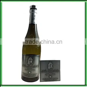 Design Wine Bottle Metal Label thumbnail-1