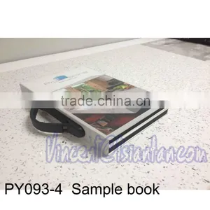 PY093 Stone Display Book Stone Sample Folder Stone Sample Catalogue With Handle for Merchandising thumbnail-2