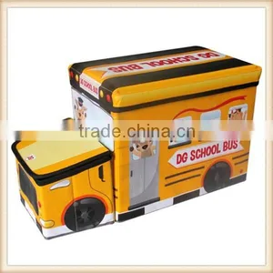 Car Style Printing Child Toy Storage Box thumbnail-5