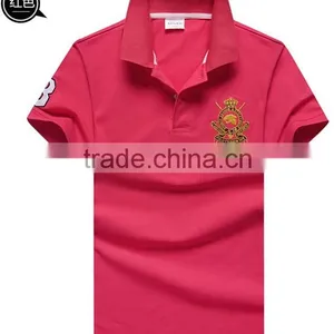 Hot Sale Custom Made Embroidered Logo High Quality Polo Shirt thumbnail-2
