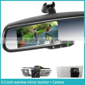 GERMID AK-043LA CAR HIGH BRIGHTNESS REAR VIEW MIRROR WITH 4.3INCH LCD OEM BRACKET SUIT FOR ANY CARS thumbnail-2