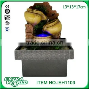 Small Pot Design Mini Fountain Battery Operated thumbnail-2