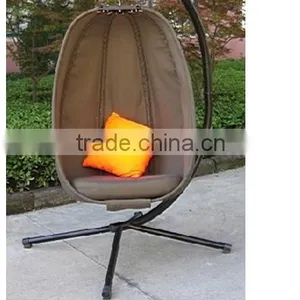 Outdoor Furniture Garden Folding Swing Hanging Egg Chair Replica thumbnail-1