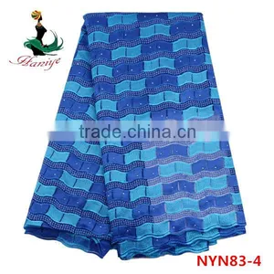 2016 Haniye New Design Tulle Lace Fabric Tulle Lace Fabric Wholesale for Clothes/NYN83 thumbnail-3