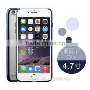 Supply All Kinds of Colorful Frame With Back Clear Cover Cellphone Tpu Case for Iphone 6S thumbnail-1