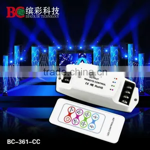 DC12V 700mA*3Channels RF Remote Control Mini Led rf Rgb Controller thumbnail-1