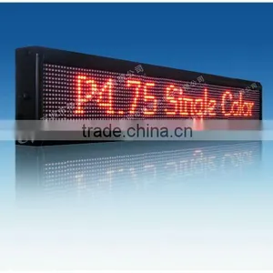 Red Chip LED Outdoor Scolling Message Signs Wholesale thumbnail-3