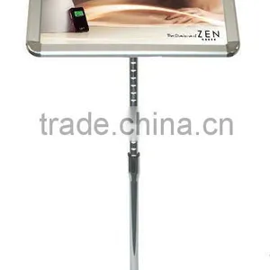 Floor Standing Snap Open Menu Stand Holder Food Display thumbnail-2