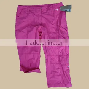 2014 Summer Hot Sale M-Trousers Fashion Rose Red Short Pants New Arrival High Quality Women's Pants thumbnail-1