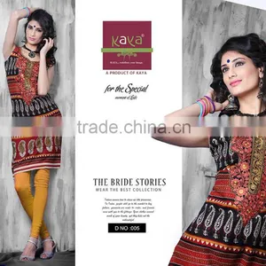 Wholesale Lots Indian Cotton Embroidery Tunic thumbnail-5