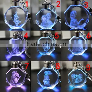 Colorful Crystal Frozener Key Chain, Key Holder thumbnail-3