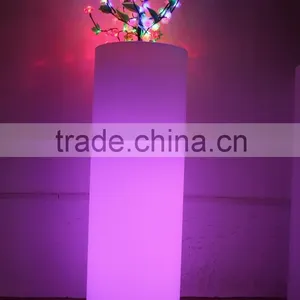Round Tall Led Light Flower Pot thumbnail-3