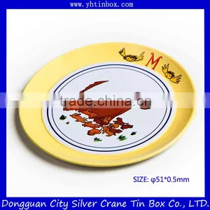 Wholesale Customize Metal Tin Plate, Metal Dish for Packing thumbnail-1