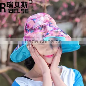 Beach Beautiful Girl Hats Sun Visor Hat Paper Straw Hat thumbnail-5