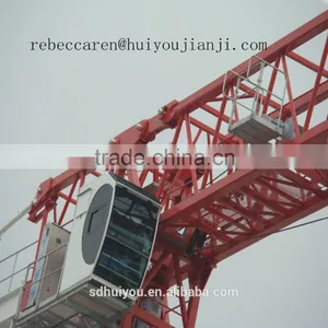 QTZD125(5025) 12t Luffing Jib Tower Crane/ Inner Climbing Tower Crane thumbnail-6