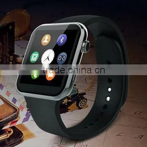 High Quality Touch Capacitive Screen Smart Wrist Watch A9 Heartrate Monitor Smart Watch Android Dual Sim thumbnail-3