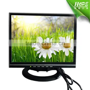Square Size Vesa Desktop 14inch Cheap Lcd tv With Vga Hdmi Usb av tv thumbnail-3
