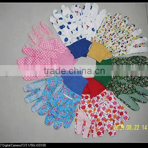 Working Cotton Garden Gloves With Knit Wrist thumbnail-1