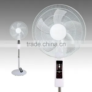 220V ABS Stand Fan Round Base Electric Fan Supplier thumbnail-2