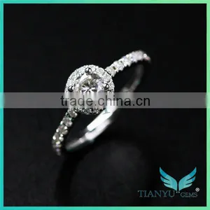 Moissanite Pave-eternity Band Unique Moissanite Wedding Sets on Sale Moissanite Fire Rings thumbnail-3