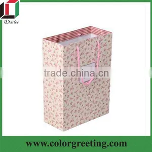 Recycled Paper Shopping Bags Custom Luxury Paper Bag for Gift thumbnail-2